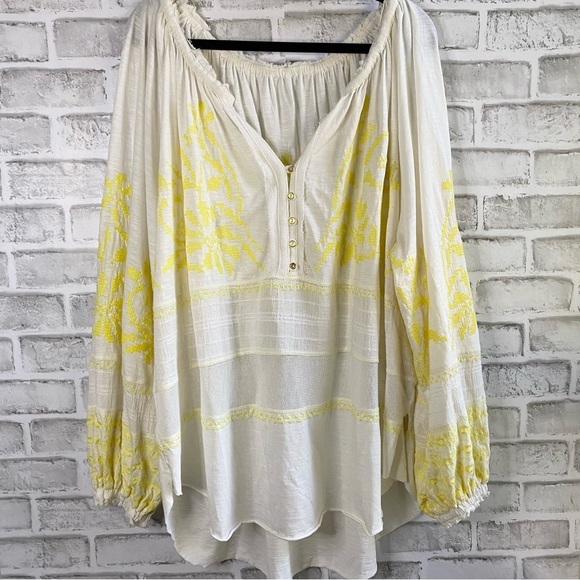 Free People Persuasion Embroidered Boho Top - Picture 5 of 11